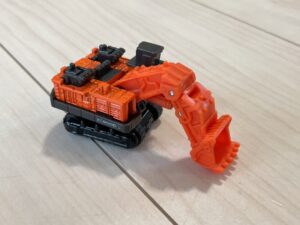 トミカのショベルカー